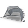 Beach tent 185T gray polyester 274x178x170/148 cm by , tents - Ref: Foro24-94405, Price: 61,52 €, Discount: %