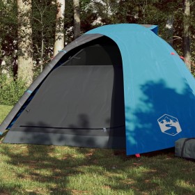 Blue Waterproof 4 Person Igloo Tent by , tents - Ref: Foro24-94336, Price: 63,36 €, Discount: %