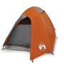 2 Person Igloo Tent Waterproof Gray Orange by , tents - Ref: Foro24-94329, Price: 45,77 €, Discount: %