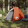 2 Person Igloo Tent Waterproof Gray Orange by , tents - Ref: Foro24-94329, Price: 45,77 €, Discount: %