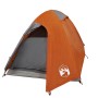 2 Person Igloo Tent Waterproof Gray Orange by , tents - Ref: Foro24-94329, Price: 45,77 €, Discount: %