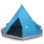 Waterproof blue tipi tent for 4 people by , tents - Ref: Foro24-94381, Price: 113,16 €, Discount: %