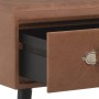 Dark brown synthetic leather coffee table 80x40x46 cm by vidaXL, Coffee table - Ref: Foro24-247544, Price: 79,12 €, Discount: %