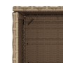 Armario de almacenaje de jardín ratán PE beige 50x55x115 cm | Foro24 | Onlineshop