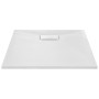 White SMC shower tray 90x70 cm by vidaXL, Shower trays - Ref: Foro24-144768, Price: 144,30 €, Discount: %