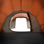Tienda de campaña con túnel para 2 personas impermeable naranja