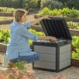 Keter Caja de almacenaje para jardín Denali gris antracita 113 L de , Cajas de almacenaje para exteriores - Ref: Foro24-44052...