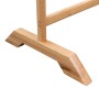 Clothes racks 2 units of solid oak wood by , Dresser Organizers and Bar Hangers - Ref: Foro24-247047, Price: 136,99 €, Discou...