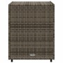 Gray PE rattan garden storage cabinet 55x59x69 cm by , Outdoor storage boxes - Ref: Foro24-365557, Price: 154,99 €, Discount: %