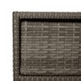 Gray PE rattan garden storage cabinet 55x59x69 cm by , Outdoor storage boxes - Ref: Foro24-365557, Price: 154,99 €, Discount: %