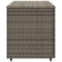 Gartenschrank aus grauem PE-Rattan, 110 x 55 x 60,5 cm von , Aufbewahrungsboxen für den Außenbereich - Ref: Foro24-365569, Pr...