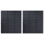 Storage box kit 32 pcs red/black wall panels by , Tool cabinets - Ref: Foro24-146281, Price: 37,52 €, Discount: %