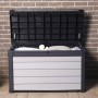 Keter Denail Garden Storage Box Anthracite Gray 380 L by , Outdoor storage boxes - Ref: Foro24-432431, Price: 194,99 €, Disco...