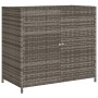 Gartenschrank aus grauem PE-Rattan, 83 x 45 x 76 cm von , Aufbewahrungsboxen für den Außenbereich - Ref: Foro24-365545, Preis...