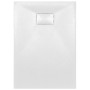 White SMC shower tray 100x70 cm by vidaXL, Shower trays - Ref: Foro24-144771, Price: 141,24 €, Discount: %