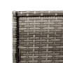 Gray PE rattan garden storage cabinet 83x45x76 cm by , Outdoor storage boxes - Ref: Foro24-365545, Price: 182,78 €, Discount: %