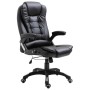 Black Faux Leather Office Chair by vidaXL, Office chairs - Ref: Foro24-20231, Price: 248,56 €, Discount: %