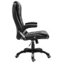 Silla de oficina de cuero sintético negra de vidaXL, Sillas de oficina - Ref: Foro24-20231, Precio: 248,56 €, Descuento: %