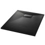 Black SMC shower tray 90x70 cm by vidaXL, Shower trays - Ref: Foro24-144777, Price: 172,51 €, Discount: %