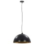 Ceiling lamps 2 pcs black and gold hemispherical 50 cm E27 by vidaXL, Lamps - Ref: Foro24-50877, Price: 153,52 €, Discount: %