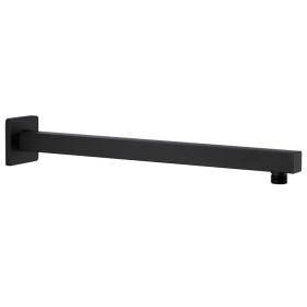 Square shower support bar stainless steel 201 black 40 cm by , shower doors - Ref: Foro24-147733, Price: 26,99 €, Discount: %