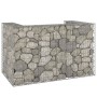 Gabion wall for galvanized trash container 180x100x110 cm by , Waste container supports - Ref: Foro24-151299, Price: 139,50 €...