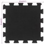 Rubber floor tiles 4 units black 16 mm 30x30 cm by , Gym equipment mats - Ref: Foro24-155669, Price: 17,57 €, Discount: %