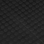 Black rubber floor tile 12 mm 90x120 cm by , Gym equipment mats - Ref: Foro24-155672, Price: 41,10 €, Discount: %