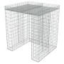 Gabionenwand für Müllcontainer aus Stahl 110x100x130cm von , Halterungen für Abfallbehälter - Ref: Foro24-143608, Preis: 223,...