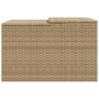 Beige synthetisches Rattan Mähroboter Schuppen 86x90x52/57cm von , Rasenmäherabdeckungen - Ref: Foro24-365407, Preis: 129,69 ...