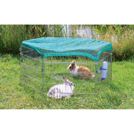 TRIXIE Animal cage with protective net 63x60 cm silver 6253 by , Pet Playpen - Ref: Foro24-408461, Price: 49,04 €, Discount: %