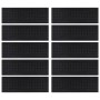 Rubber stair mats 10 pcs rubber 25x75 cm by , Stair mats - Ref: Foro24-155637, Price: 51,78 €, Discount: %