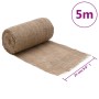 Jute roll 0.25x5 m 100% jute 200 gsm by , Decor - Ref: Foro24-155789, Price: 13,85 €, Discount: %