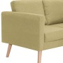 3-Sitzer-Sofa aus grünem Stoff von vidaXL, Sofas - Ref: Foro24-281358, Preis: 370,28 €, Rabatt: %