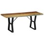 Banco de madera maciza reciclada 110 cm de vidaXL, Bancos de comedor y cocina - Ref: Foro24-247952, Precio: 115,99 €, Descuen...