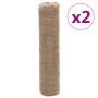 Jute rolls 2 units 0.5x50 m 100% jute 200 gsm by , Decor - Ref: Foro24-3206541, Price: 97,91 €, Discount: %