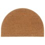 Semicircular natural coconut fiber doormat 60x90 cm by , Doormats - Ref: Foro24-155603, Price: 36,64 €, Discount: %