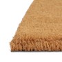 Felpudo semicircular de fibra de coco natural 60x90 cm de , Felpudos - Ref: Foro24-155603, Precio: 36,64 €, Descuento: %