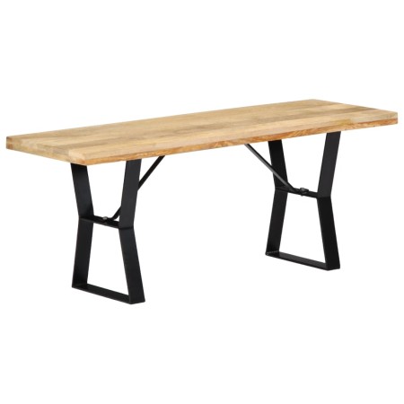 Bank aus massivem Mangoholz, 110 cm von vidaXL, Ess- und Küchenbänke - Ref: Foro24-247951, Preis: 130,45 €, Rabatt: %