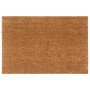 Felpudo semicircular de fibra de coco natural 60x90 cm de , Felpudos - Ref: Foro24-155602, Precio: 38,61 €, Descuento: %