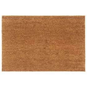 Felpudo semicircular de fibra de coco natural 60x90 cm de , Felpudos - Ref: Foro24-155602, Precio: 38,61 €, Descuento: %