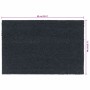 Doormats 2 units dark gray coconut fiber 40x60 cm by , Doormats - Ref: Foro24-155584, Price: 29,99 €, Discount: %