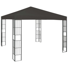 Cenador gris antracita 3x3 m de , Carpas y cenadores - Ref: Foro24-47984, Precio: 184,99 €, Descuento: %