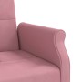 Sofá cama con cojines terciopelo rosa de , Sofás - Ref: Foro24-351860, Precio: 277,15 €, Descuento: %