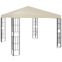 Pavillon mit LED-Lichtbändern 3x3 m creme von , Zelte und Pavillons - Ref: Foro24-3070320, Preis: 282,90 €, Rabatt: %