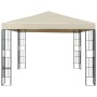 Pavillon mit LED-Lichtbändern 3x3 m creme von , Zelte und Pavillons - Ref: Foro24-3070320, Preis: 282,90 €, Rabatt: %