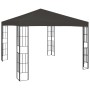 Cenador con tira de luces LED 3x3 m gris antracita de , Carpas y cenadores - Ref: Foro24-3070322, Precio: 210,99 €, Descuento: %