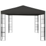 Cenador con tira de luces LED 3x3 m gris antracita de , Carpas y cenadores - Ref: Foro24-3070322, Precio: 210,99 €, Descuento: %