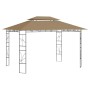 Taupe gray gazebo 4x3x2.7 m 160 g/m² by , Tents and gazebos - Ref: Foro24-313916, Price: 201,40 €, Discount: %