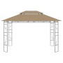 Taupe gray gazebo 4x3x2.7 m 160 g/m² by , Tents and gazebos - Ref: Foro24-313916, Price: 201,99 €, Discount: %